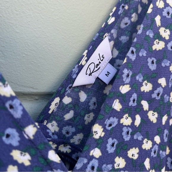 Rails M Audrina Dress Navy Ditsy Floral NWOT - Picture 9 of 12